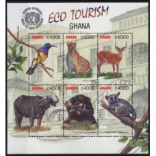 2002 Ghana Mi.3449-3454KL Year of eco tourism