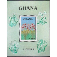1991 Ghana Mi.1495/B171 Flowers 10,00 €