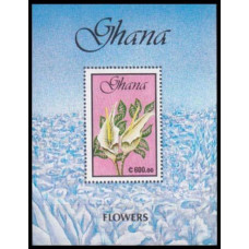 1991 Ghana Mi.1489/B170 Flowers 9,50 €