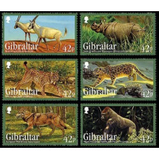 2012 Gibraltar Mi.1508-1513 Fauna 6,50 €