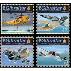 2012 Gibraltar Mi.1473-1476 Planes