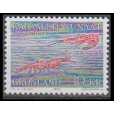 1982 Greenland Mi.133 Sea fauna 3,20 €