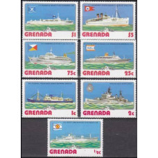1976 Grenada Mi.798-804 Ships 8,50 €