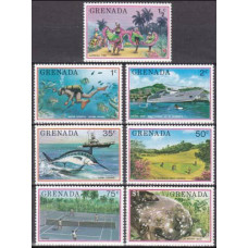 1976 Grenada Mi.733-739 Sea fauna 20,00 €