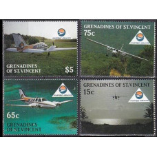 1988 Grenadines (St V) Mi.582-585 Planes 5,50 €