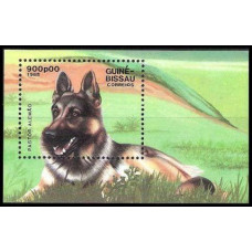 1988 Guinea-Bissau Mi.966/B273 Dogs 7,00 €