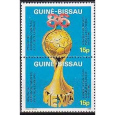 1986 Guinea-Bissau Michel 901-902 FIFA 13.00 €