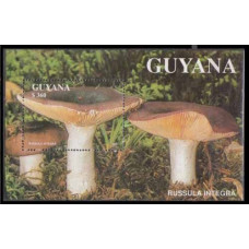 1991 Guyana Mi.3685/B142 Mushrooms 19,00 €