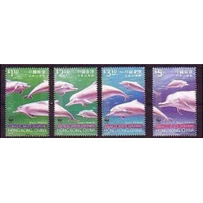 1999 Hong Kong Mi.919-22 Sea fauna 3,50 €