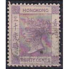 1866 Hong Kong Michel 17 used Victoria 8.00 €