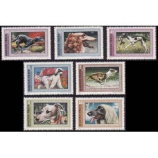 1972 Hungary Mi.2742-2748 Dogs 5,50 €