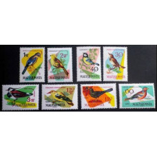 1961 Hungary Mi.1808-1815 Birds of the woods and fields 5,50 €