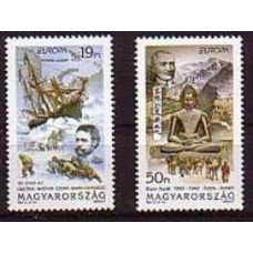 1994 Hungary Mi.4287-4288 Ships with sails 3,00 €