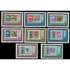 1973 Hungary Mi.2865-2872 Stamps In Stamps / Leonov 3,50 €
