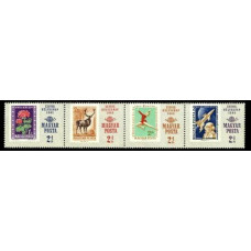 1965 Hungary Mi.2175-2178Strip Stamps In Stamps 5,50 €