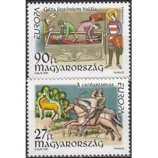 1997 Hungary Mi.4455-4456 Fauna 2,00 €
