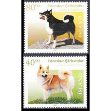 2001 Iceland Mi.977-978 Dogs 4,00 €