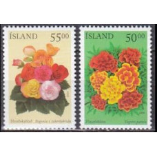 2004 Iceland Mi.1051-1052 Flowers 2,50 €