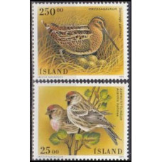 1995 Iceland Mi.833-834 European nature conservation year 9,00 €