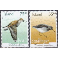 2004 Iceland Mi.1078-1079 Birds 3,00 €