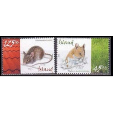 2005 Iceland Mi.1087-1088 Fauna 4,40 €