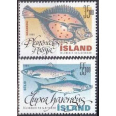 1999 Iceland Mi.903-904 Sea fauna 3,00 €
