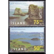 1999 Iceland Mi.913-914 Europa 3,50