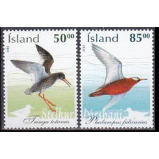 2002 Iceland Mi.1022-1023 Birds 4,00 €