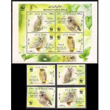 2011 Iran Mi.?4v+B Owls 10,00 €
