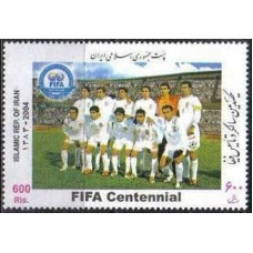 2004 Iran Mi.2966 100 years Futbool of Organization FIFA 1.20 €