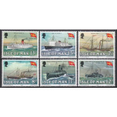 1980 Isle of Man Mi.166-171 Ships 2,00 €