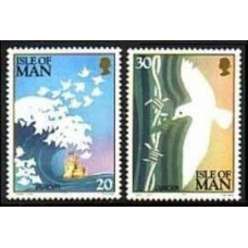 1995 Isle of Man Mi.627-628 Europa 2,40 €