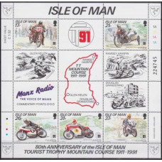 1991 Isle of Man Mi.468-472/B15 Motorcycles