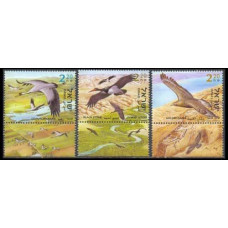 2002 Israel Michel 1697-1699 Birds of the Jordan Valley 3.80 €