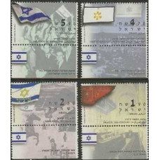 2003 Israel Michel 1739-1742 The Flag 7.50 €