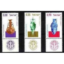 1964 Israel Michel 309-311 Joyous Festivals 5725 1.70 €