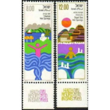 1979 Israel Michel 802-803 Tiberias Hot Springs 0.90 €