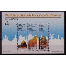 1985 Israel Michel 997-99/B28 World Stamp Exhibition Tel Aviv Israphil 85 6.00 €