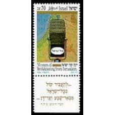 1986 Israel Michel 1030 Jubilee of Voice of Israel 1.50 €