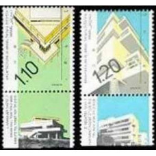 1990 Israel Michel 1174-1175 II Architecture in Israel 3.00 €