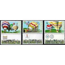 1994 Israel Michel 1304-1306 A hot - air balloon competition 2.60 €
