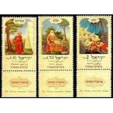 1997 Israel Michel 1439-1441 Ushpizin (guests from on high) to the Sukkah 5.50 €