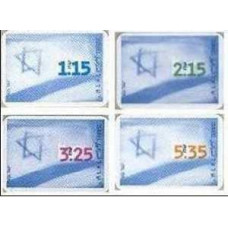 1998 Israel Michel 1493-1496 Israel's National Flag 11.00 €