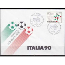 1988 Italy cover 1990 World championship on football of Italien €