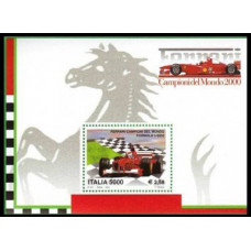 2001 Italy Michel 2746/B28 Formula 7.00 €