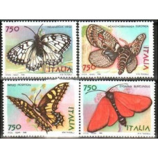 1996 Italy Mi.2449-2452 Butterflies 3,20