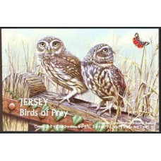 2001 Jersey Mi.987-993/MH40-44 Birds of prey 47,00 €