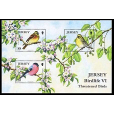 2012 Jersey Mi.1668-70/B102 Birds