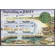 1992 Jersey Mi.577-580/B6 Ships with sails 7,00 €
