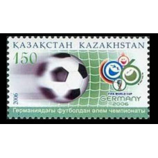 2006 Kazakstan Mi.537 2006 World championship on football Germania 4,00